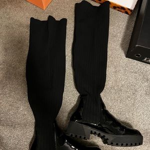 Knee High Black Boots